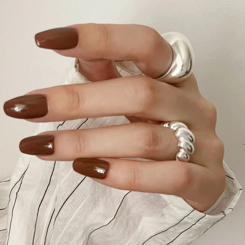 VENTFILLE Anello largo ad arco in argento sterling 925 per gioielli di design punk con geometria femminile regalo asimmetrico Dropshipping