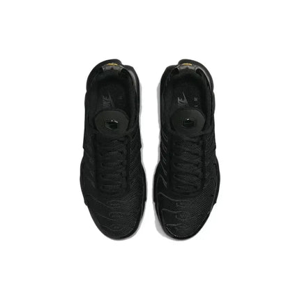 Nike Air Max Plus TN Triple Black Women's Air Cushion Comfortable Retro Sports Running Shoes FB8479-001