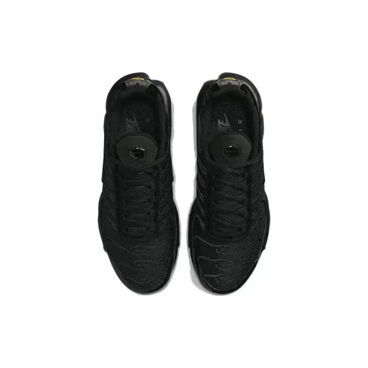 Nike Air Max Plus TN Triple Black Women's Air Cushion Comfortable Retro Sports Running Shoes FB8479-001