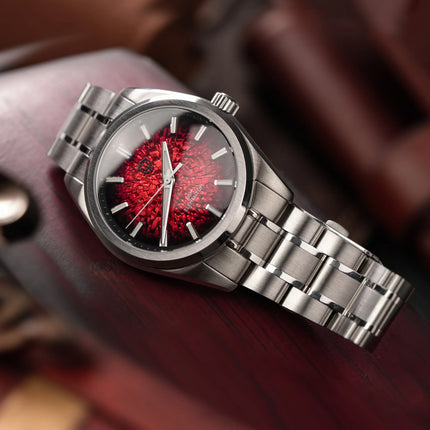 Watchdives WD0003C 38mm Watch VH31 Sweep Seconds Quartz Movement Stainless Steel Watch Elementum Original Design Men Wristwatch