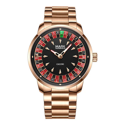 Mark Fairwhale 5031 Nuovo orologio al quarzo da uomo di marca superiore quadrante digitale rotante intrattenimento freddo orologio da notte impermeabile reloj platinumshop