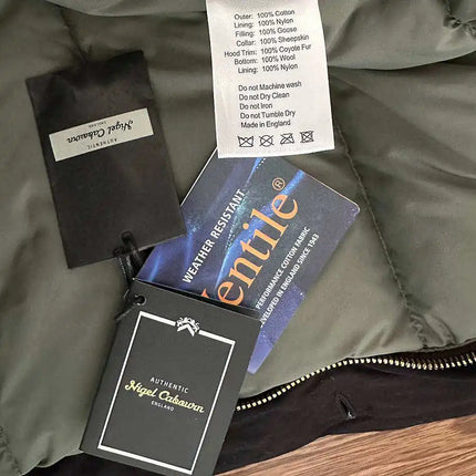 Nigel Goose Down Antarctic Expedition Everest Prototype Jacket
