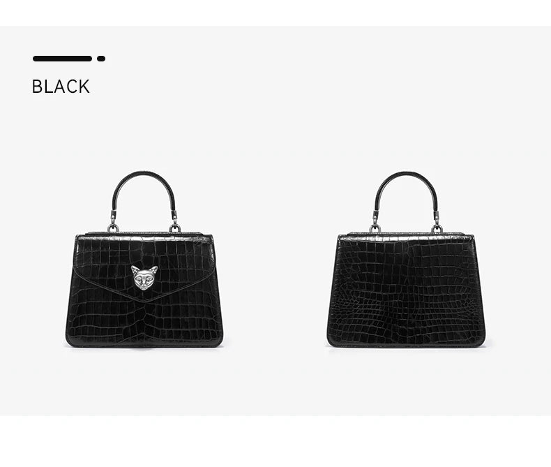 2025 BAFELLI CAT DONNA NUOVA PATTERN CROCODILE IN PELLE FASHION BORSA STYLISH BUSINESS FEMALE IN PELLE BRAND DI LUSSO OL PURSE