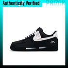 Nike Air Force 1 Oreo Low top Skateboard Shoes Unisex Black CW2288-001(Team1509-)
