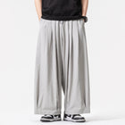 Men's Harem Pants Oversize Lightweight Thin Breathable Solid Color Harajuku Style Wide Leg Casual Fashion Men's Straight Pants 5XL