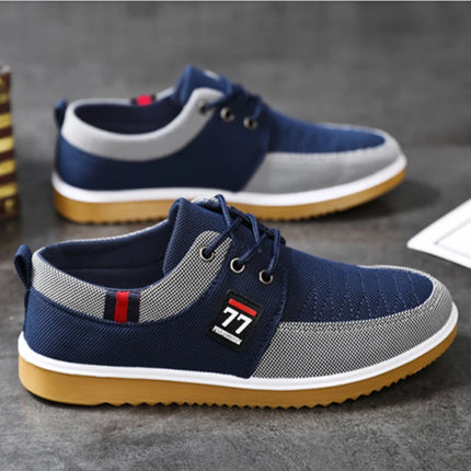 2025 Nuove scarpe da uomo alla moda alla moda Scarpe sportive casual Comode e versatili lavorate a maglia