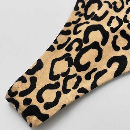 Cotton G String Leopard Women Panties Sexy Briefs Thong Low Waist T-back Bikini Underwear Seamless Femlae Lingerie Size S-XL