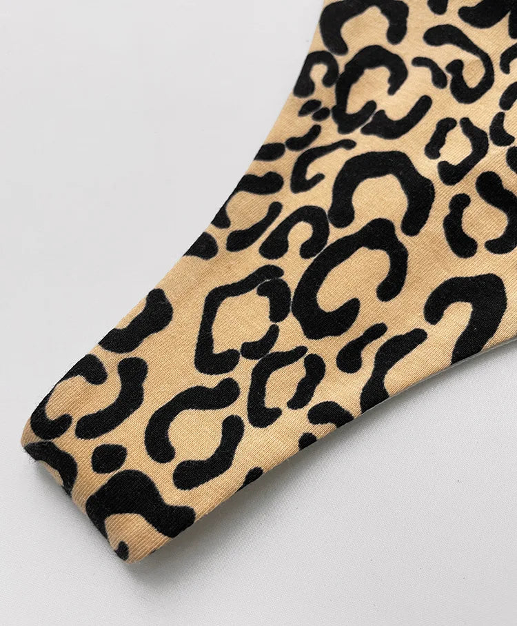 Cotton G String Leopard Women Panties Sexy Briefs Thong Low Waist T-back Bikini Underwear Seamless Femlae Lingerie Size S-XL