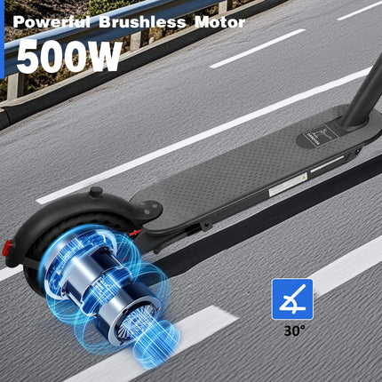 Monopattino Elettrico M365PRO/M365 X1, 36V 10.5Ah, Motore 500W, Autonomia 35KM, Velocità 31KM/H, Pneumatici Solidi 8.5 Pollici, Pieghevole, App Smart, EScooter
