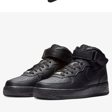 Nike Authentic Current Season Women's AF1 Air Force 1 Mid-Top Sports Casual Sneakers CW2289-001
