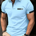 La nuova maglietta POLO da uomo per l'estate 2025 presenta una stampa 3D casual, comoda e morbida, alla moda