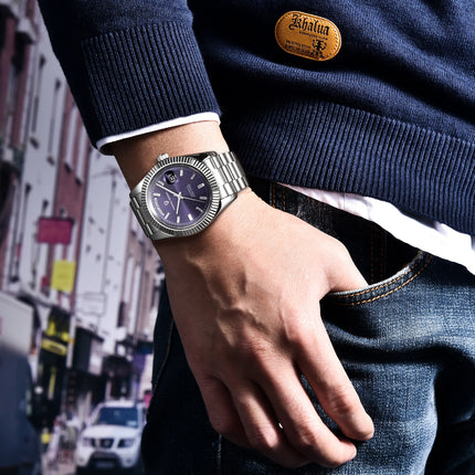 PAGANI DESIGN DD40 Orologio automatico da uomo in oro rosa di lusso Giappone NH36A Orologio da polso meccanico da uomo Orologi impermeabili in acciaio inossidabile
