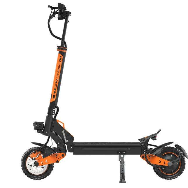Monopattino Elettrico SUMEIDE LIT-Z1 – Motore 800W, Batteria 48V 15.6Ah, Freni a Disco, Design Pieghevole – Arancione