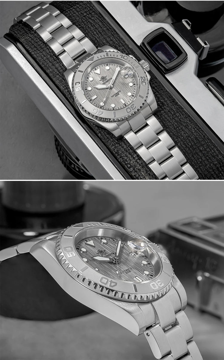 ADDIESDIVE AD2087 Men Watch Waterproof 20Bar Driver Sapphire Glass BGW9 Luminous Reloj Hombre NH35 Automatic Mechanical Watch