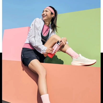 Xtep 2000KM 2.0 Running Shoes Women  Summer Shock Absorption Professional TPU Sneakers 876218110044 (suggest half size down) PlatiNum