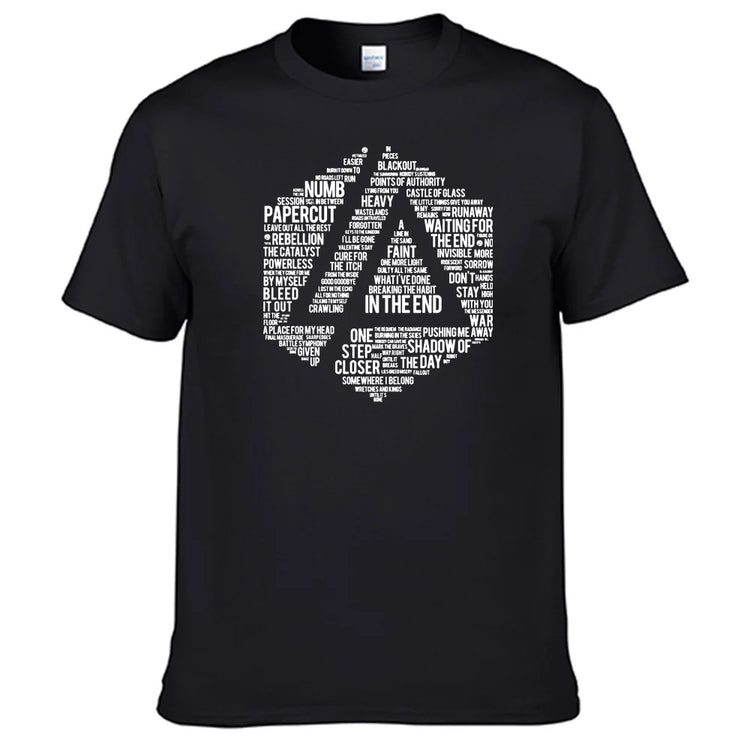 Maglietta Linkinpark Camicia da uomo in cotone 100%.