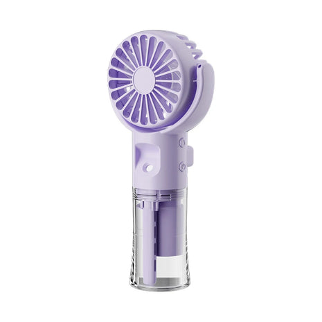 Ventilatore portatile per nebulizzazione d'acqua Mini ventilatore portatile ricarica USB 4 velocità ventole Spray per collo appese piccolo ventilatore portatile portatile portatile