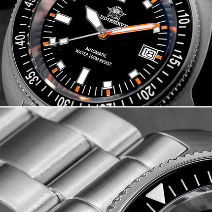 ADDIESDIVE 2025 NEW NH35A Automatic Mechanical Watches Watch For Man BGW9 Blue Luminous 20Bar Waterproof Sapphire Glass Japan