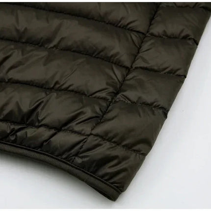 Down Jacket Men's 2024 New 90% White Duck Down Super Light Down Jacket Men's Lightweight Thermal Coat Hooded Feather Coat