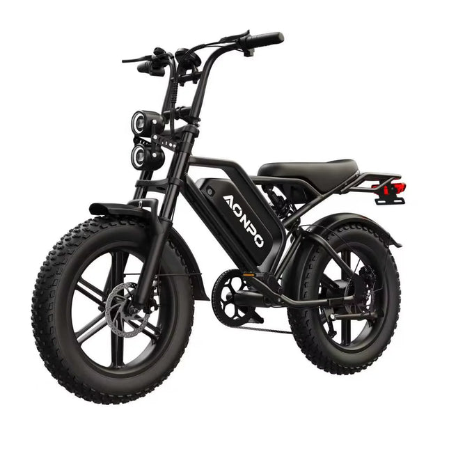 Nuova Bici Elettrica POWBEN V20 2026 UE, Motore 2000W, Velocità Massima 50km/h, Batteria 52V 15Ah, Pneumatici 20×4.0, Cambio a 7 Velocità SL-TX30-7R, E-Bike per Adulti