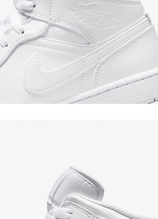 Scarpe da ginnastica casual resistenti all'usura Nike Air Jordan 1 originali da uomo 554724-136 platinumshop