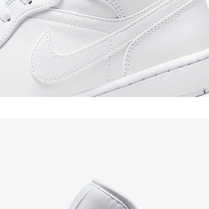 Scarpe da ginnastica casual resistenti all'usura Nike Air Jordan 1 originali da uomo 554724-136 platinumshop