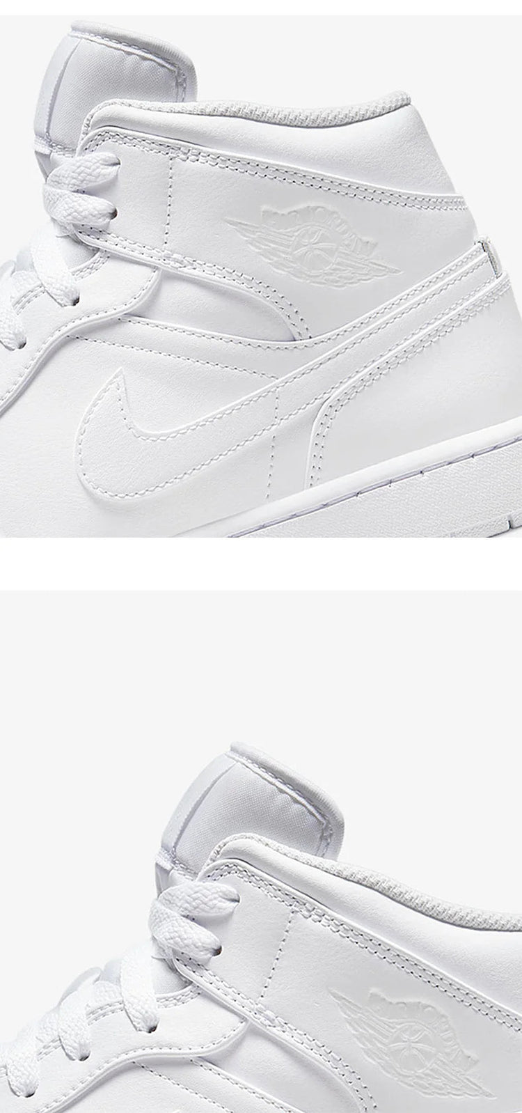 Scarpe da ginnastica casual resistenti all'usura Nike Air Jordan 1 originali da uomo 554724-136 platinumshop