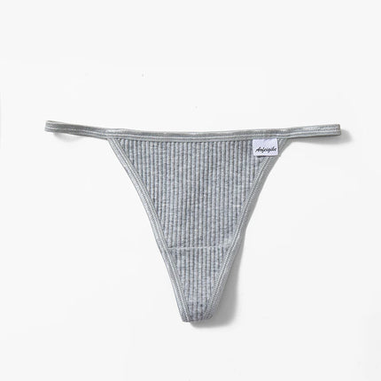 Sports Cotton  Sexy Women's Panties Simple Thongs Lingerie Briefs Female Underwear G-Strings Hot T-Back Breathable Underpants