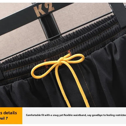 Spring Casual Men Sets Two Pieces Fashion Korean Trend Hooded Jacket + Pants Autumn Baseball Uniform Suit Man Outfit