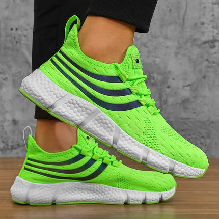 Scarpe sportive Casual da uomo Sneakers leggere e traspiranti appartamenti antiscivolo Outdoor Running Walking Tenis scarpe da Jogging atletiche