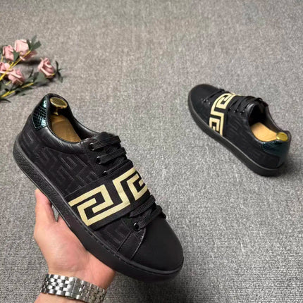 European Station New Fashion Versatile Trend Men's Board Shoes Low Top Casual Shoes