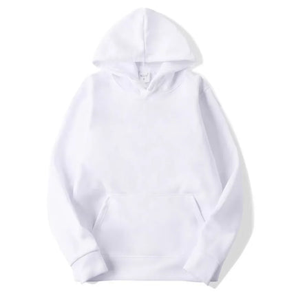 2026 Blue Rose Double Sided Print Hoodie Unisex Long Sleeve Pullover Casual Floral Streetwear Autumn Winter Hooded Sweatshirt