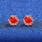 LZ Silver - Orange / 0.3ct (4mm) x 2pcs - box