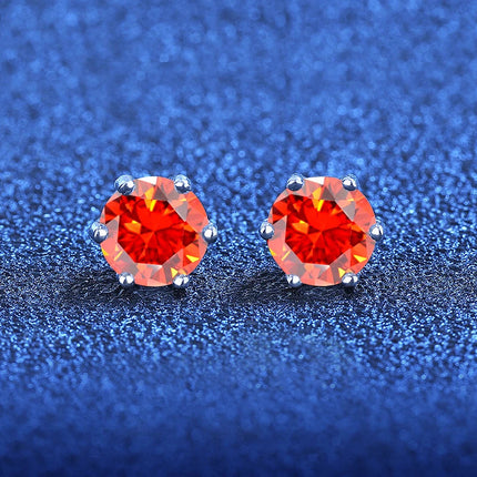 2 certificati GRA orecchini a bottone Moissanite Pass Diamond tester Pen For Men Women 925 Silver 18K Plated Wedding Gemstone platinumshop