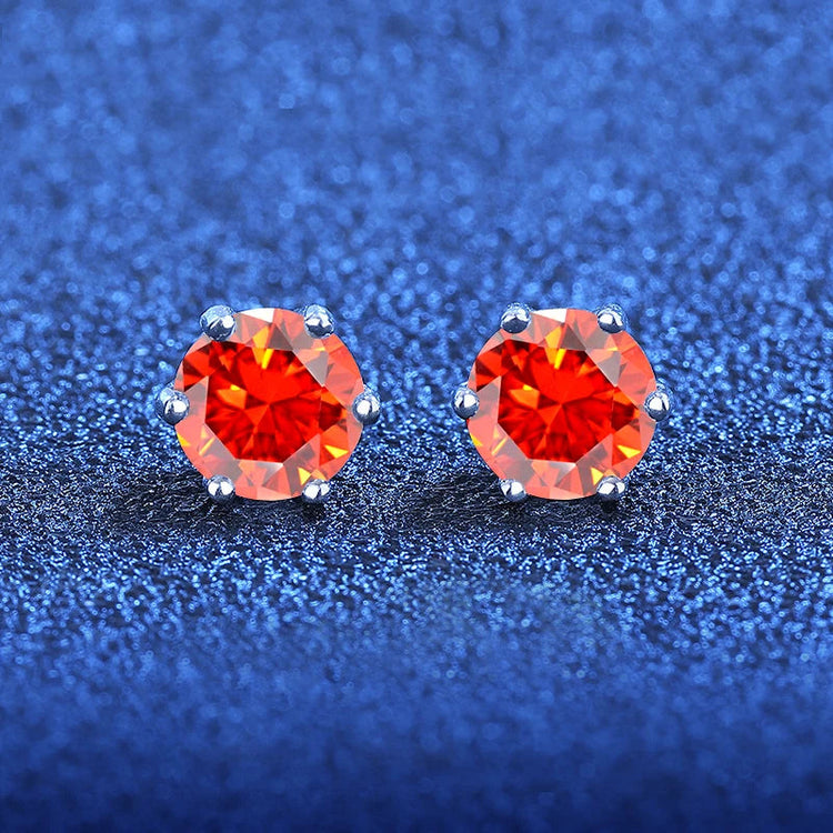 2 certificati GRA orecchini a bottone Moissanite Pass Diamond tester Pen For Men Women 925 Silver 18K Plated Wedding Gemstone platinumshop