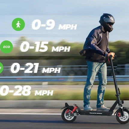 Isiswheel GT1 Scooter elettrico Motore 800W Batteria 48V10Ah EScooter 10 Pneumatico fuoristrada Pieghevole City Commuter E-Scooter