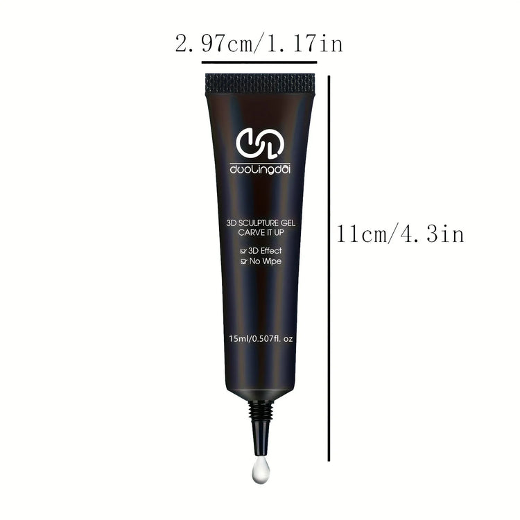 Non-dripping Press-on Nails Glue Diamond Strong Adhesive for Nail Accessories Metal Jewelry Specialized Fast-Cure Nail Art Supply