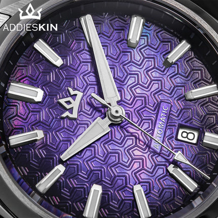 Addieskin K014 Men Luxury Automatic Watch ST2130 Movement Genuine Cameo Shell Mother-of-Pearl Dial 40mm Sapphire Crystal 200m WR