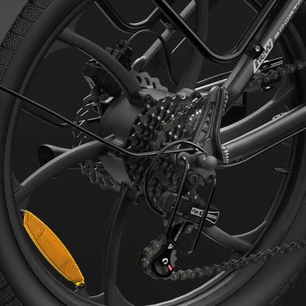 Bicicletta Elettrica Pieghevole PVY Z20 MAX con Sensore di Coppia, Doppia Batteria per Pendolarismo Urbano, E-bike a Pedalata Assistita con Autonomia di 25.6Ah