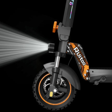 Monopattino Elettrico 800W, Batteria 48V 15.6Ah, Autonomia 55km, Doppia Sospensione, Pneumatici da 10 Pollici, Freno a Disco, Pieghevole, Carico Massimo 120kg
