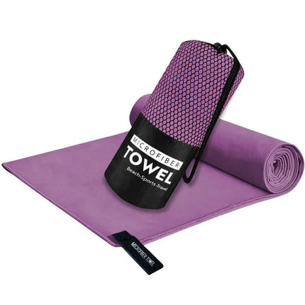 Asciugamano sportivo in poliestere microfibra da 1 pezzo Asciugatura rapida e assorbe il sudore Portatile per yoga in spiaggia Nuoto ed escursionismo