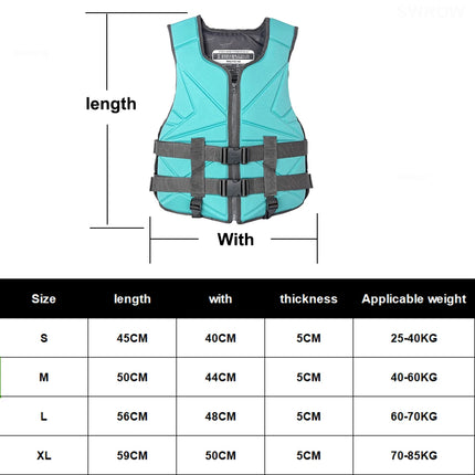 Gilet de sauvetage Gilet pour adultes léger Boucle de sécurité Natation Canotage Ski Conduite Gilet de pêche Combinaison de survie pour le surf