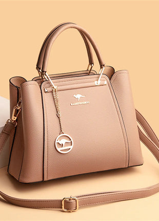 2024 Luxury Women Designer 3 Layers Shoulder Crossbody Sac Ladies Large Capacity Leather Handbags Shopper Brand Messenger Totes PlatiNum
