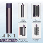6 in 1 Blow Dryer Brush 220V Negative Ion Hair Styler Set Hot Air Styler for Auto Curling Hair Styling Tools Best Gift for Women