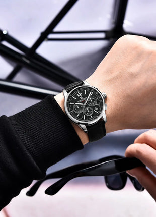 Orologio al Quarzo da Uomo Pagani Design VK63, 41MM, Vetro Zaffiro, Impermeabile 10 Bar, Sportivo, Reloj Hombre