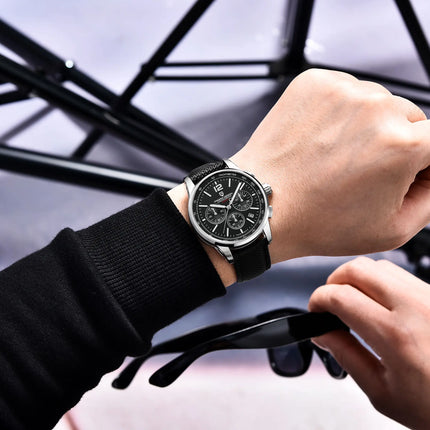 Orologio al Quarzo da Uomo Pagani Design VK63, 41MM, Vetro Zaffiro, Impermeabile 10 Bar, Sportivo, Reloj Hombre