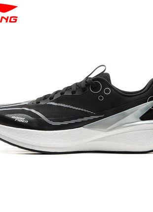 Li-Ning Men's RED HARE 8 PRO Racing Running Shoes BOOM FIBER Cushion Stable Sport Shoes Anti-Slip Wearable Sneakers ARPV003 PlatiNum