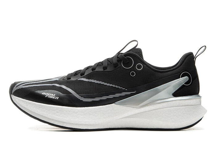 Li-Ning Men's RED HARE 8 PRO Racing Running Shoes BOOM FIBER Cushion Stable Sport Shoes Anti-Slip Wearable Sneakers ARPV003 PlatiNum