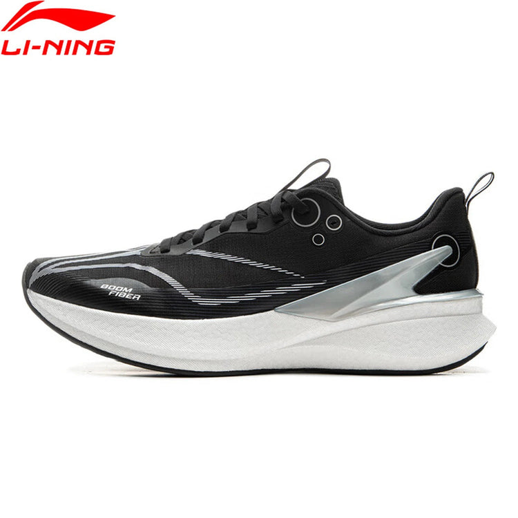Li-Ning Men's RED HARE 8 PRO Racing Running Shoes BOOM FIBER Cushion Stable Sport Shoes Anti-Slip Wearable Sneakers ARPV003 PlatiNum