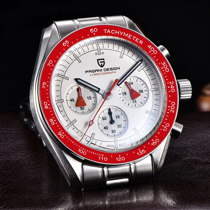 PAGANI DESIGN 2025 Nuovo progetto AK Orologi da uomo Orologio da polso al quarzo di lusso per uomo AR Sapphire Cronografo automatico con data